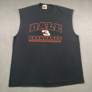 Vintage Dale Earnhardt Tank Top Shirt Y2K Men’s 2XL Nascar Winners Circle